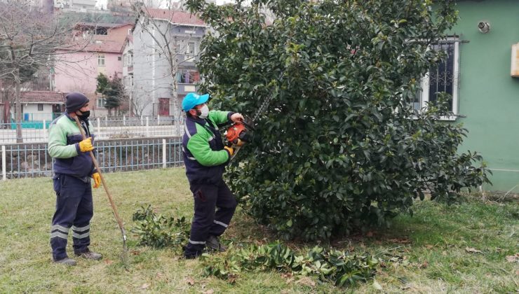  Derince’de Yeşil Alan Düzenleme Çalışmaları Hızla Devam Ediyor