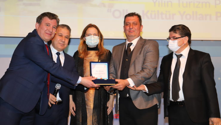  Mersin Üniversitesi ve Erdemli Belediyesine Yılın Turizm Projesi Ödülü