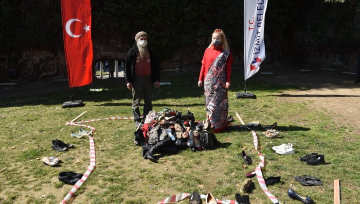  İzmit Belediyesi Kadın Cinayetlerine Sanatla Dikkat Çekti