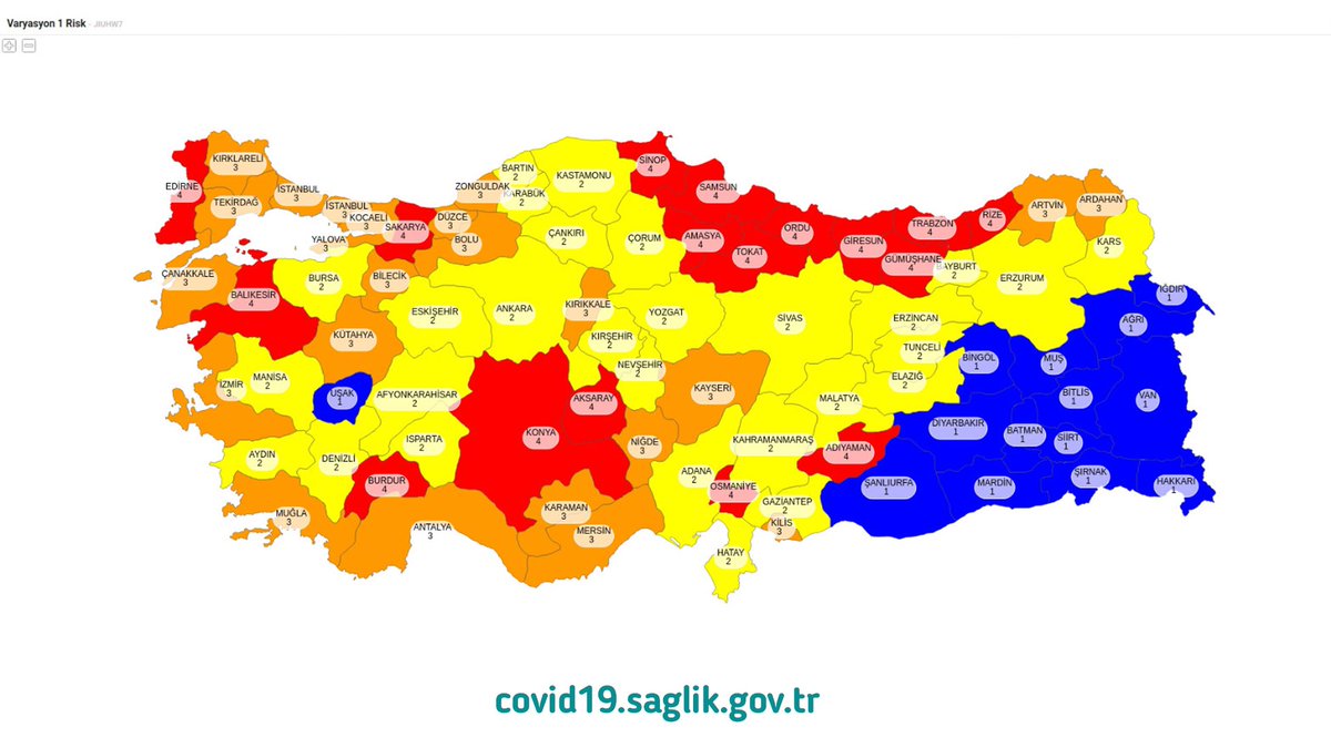  Türkiye Covid İçin 4 Bölgeye Ayrıldı, Normalleşme Başlıyor
