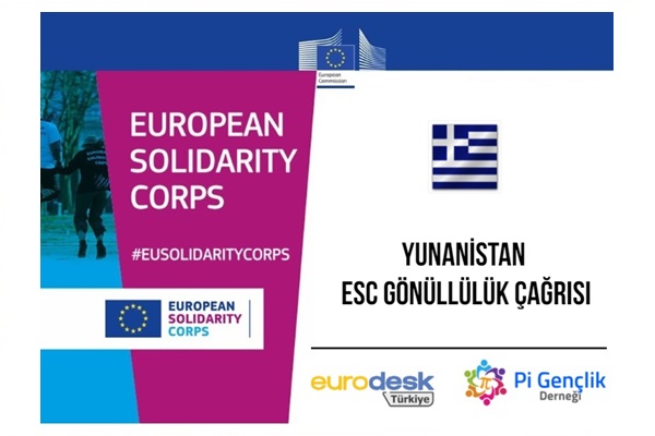  ESC-181 Yunanistan, ESC Gönüllülük Projesi Katılımcı Çağrısı