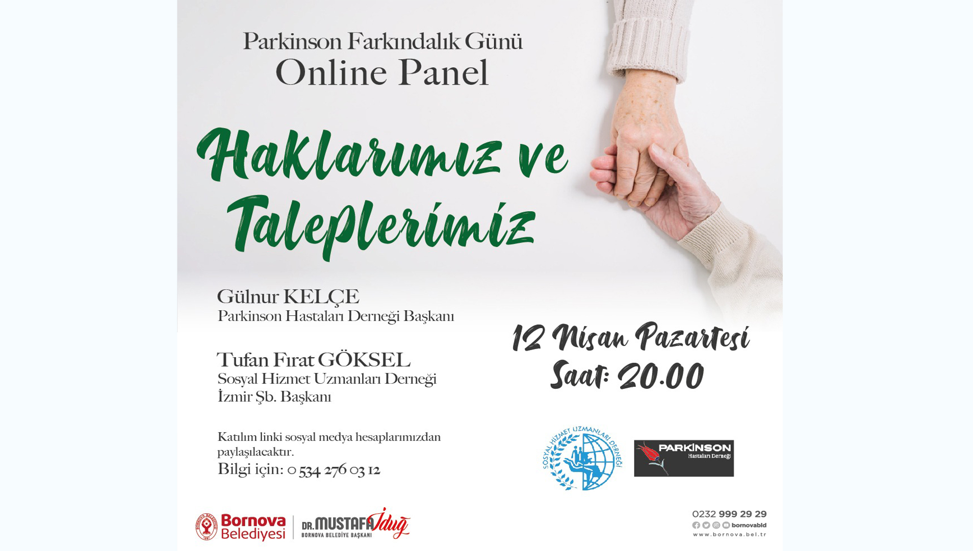  Bornova’da ‘Haklarımız ve Taleplerimiz’ Adlı Online Panel Yapılacak