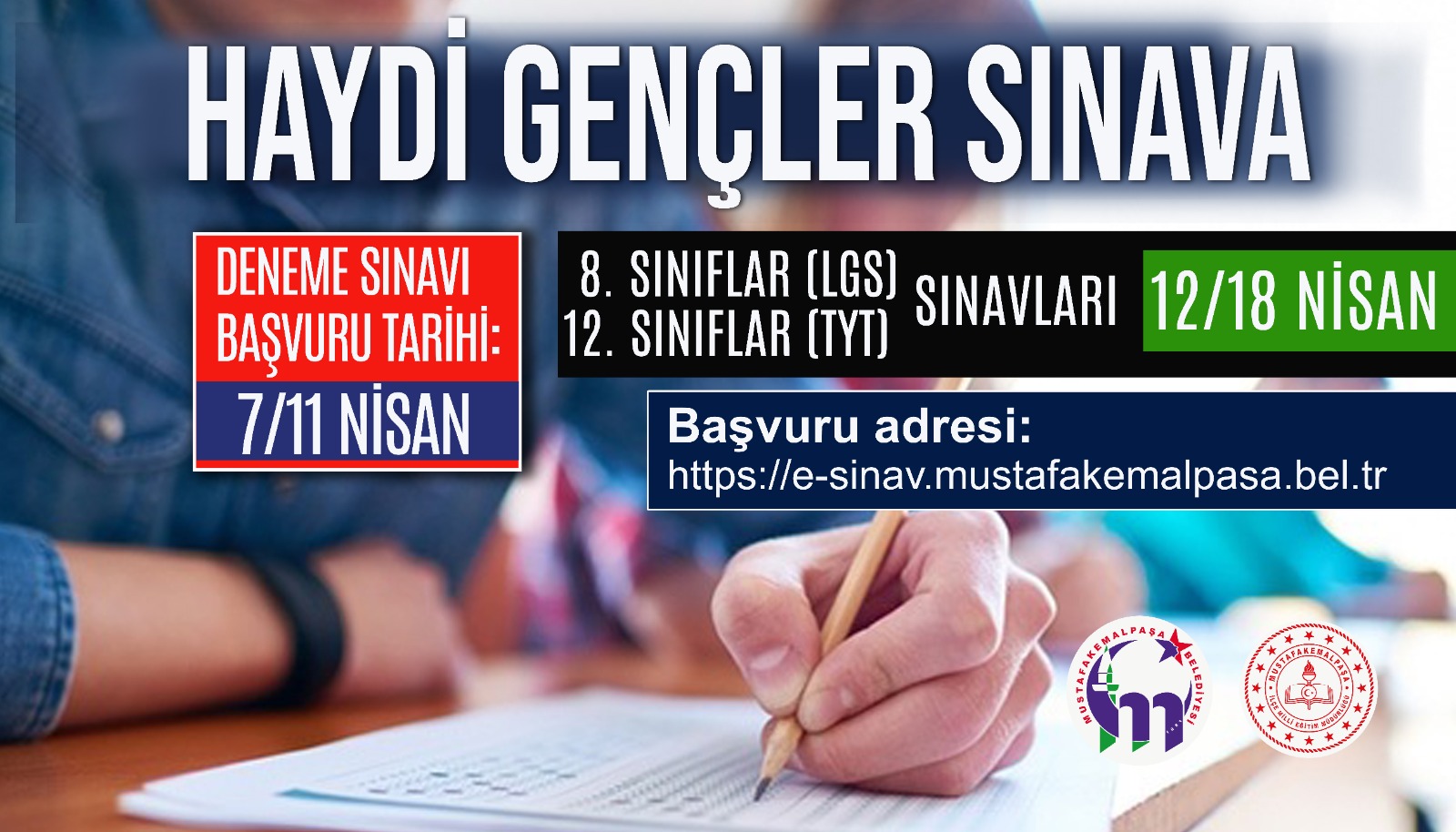  Mustafakemalpaşa’da Öğrencilere Online Sınav Desteği