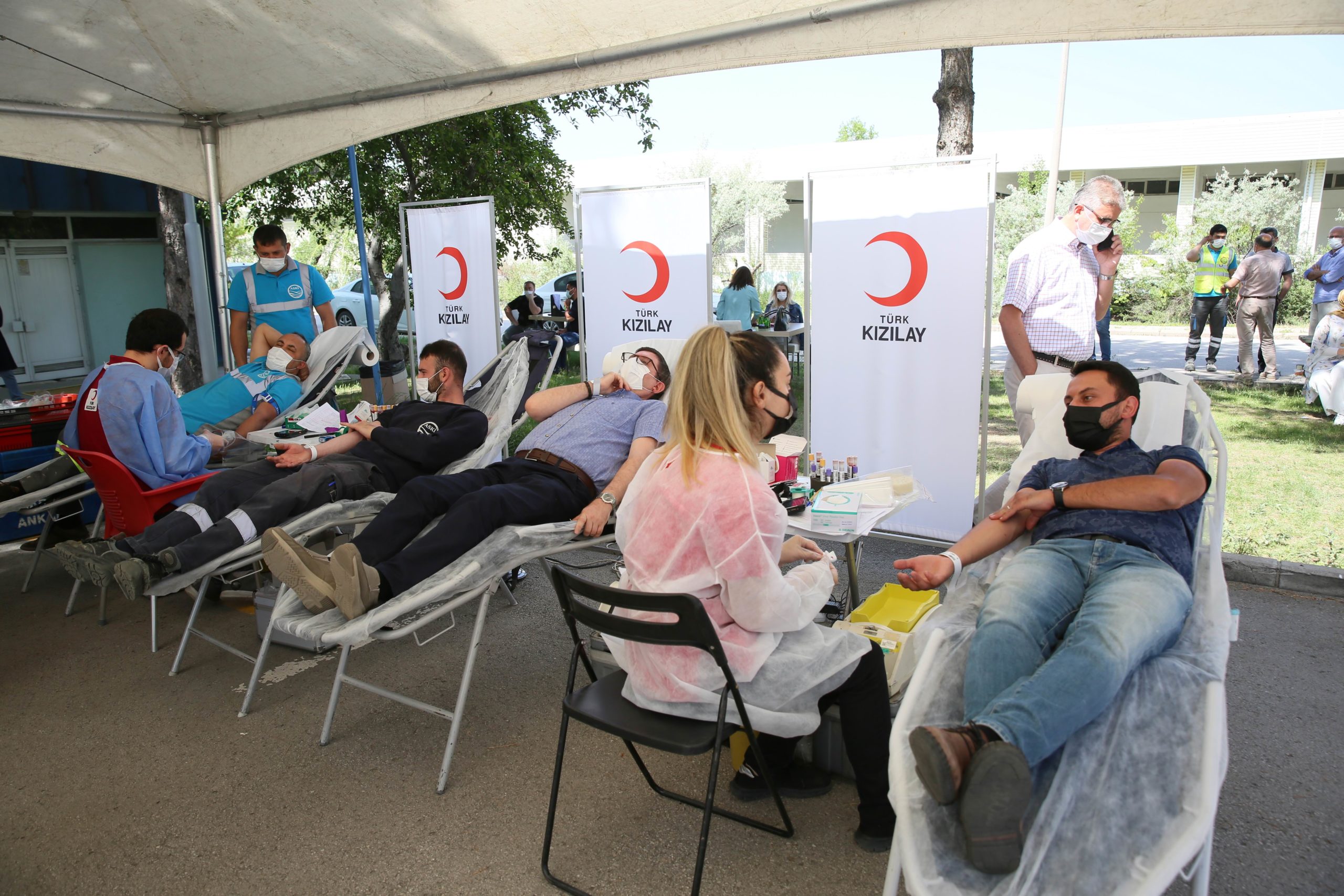  ASKİ ve Türk Kızılay’ı Ortak Kan Bağışı Kampanyası Düzenledi