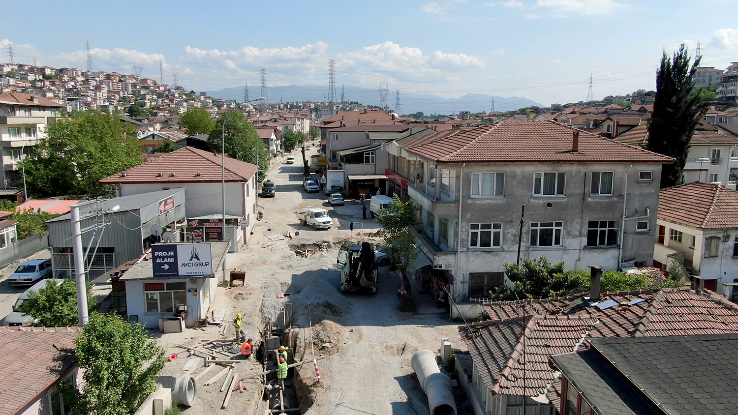  Sakarya 32 Evler Mahallesi’nde Altyapı Çalışmaları Tamamlanıyor