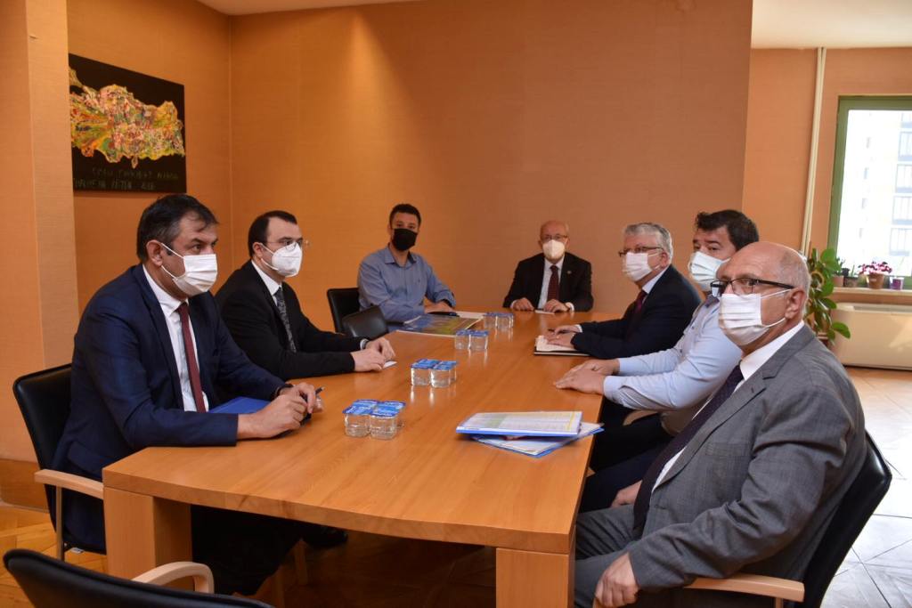  Tekirdağ Büyükşehir ile Çorlu Belediyesi Ortak Değerlendirme Toplantısı Yapıldı