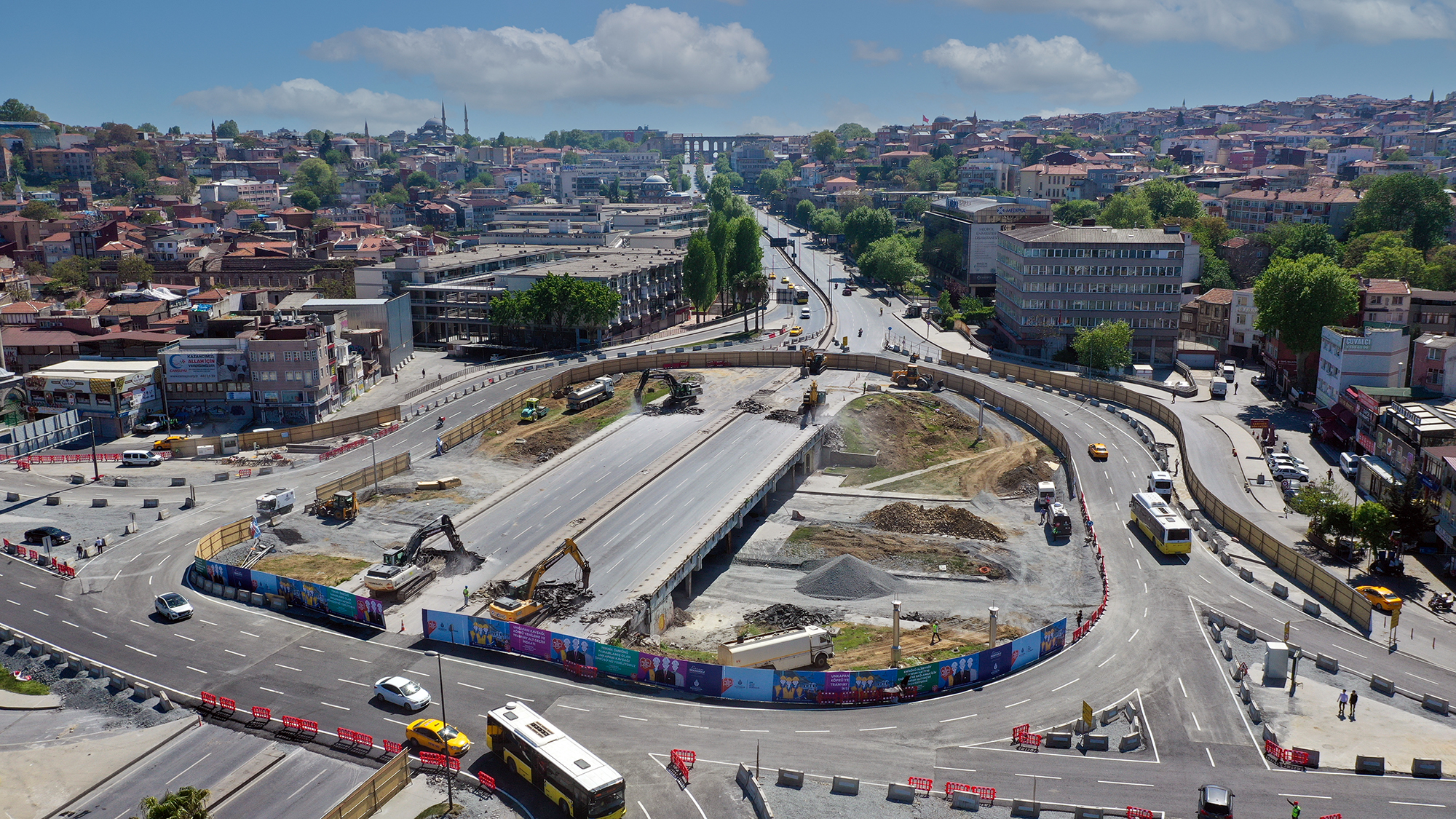  İstanbul’da Unkapanı Köprüsü’nün Yıkımı Tamamlanıyor