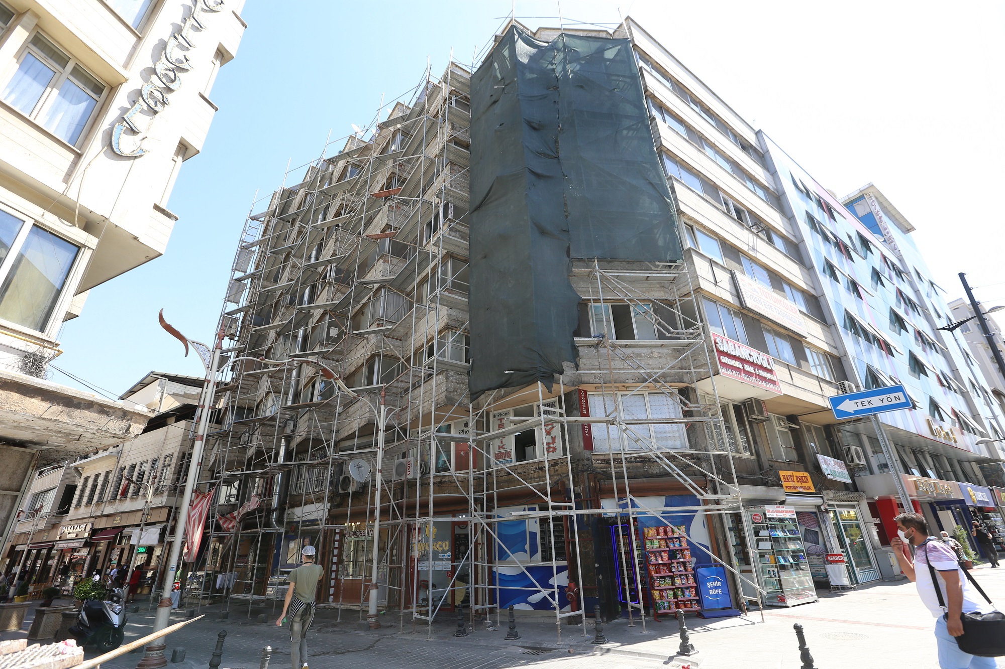  Gaziantep Suburcu Caddesi’ndeki Yapılar Estetize Ediliyor