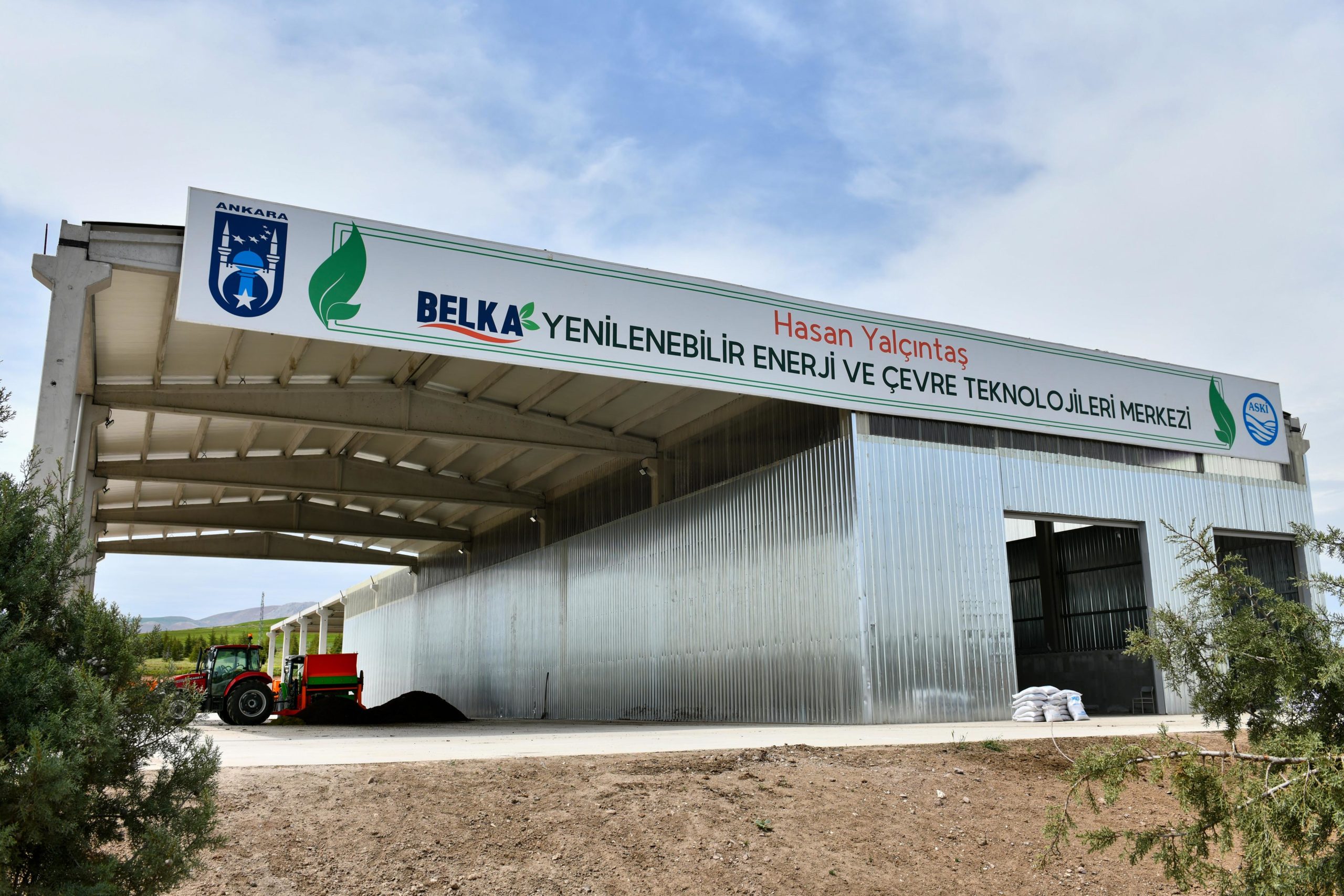  Ankara’da Çimden Gübre Üretimi Başladı