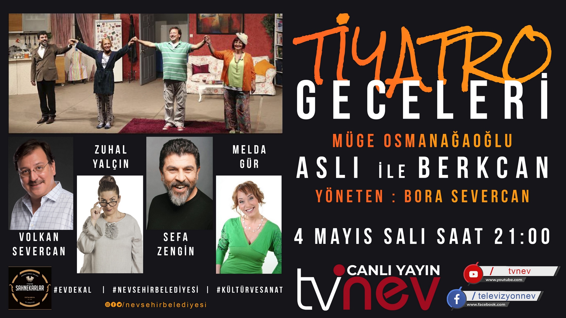  Nevşehir’de Tiyatrolar Dijital Ortamda Sergileniyor