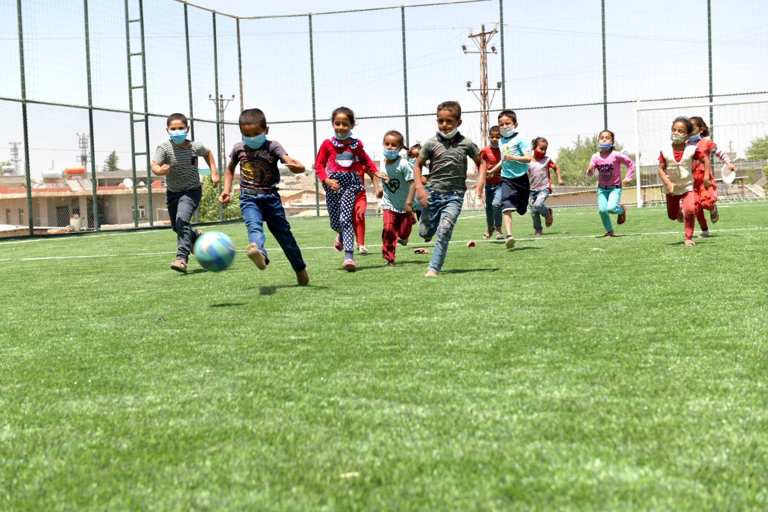  Harran’da Kırsala Spor Yatırımları Devam Ediyor