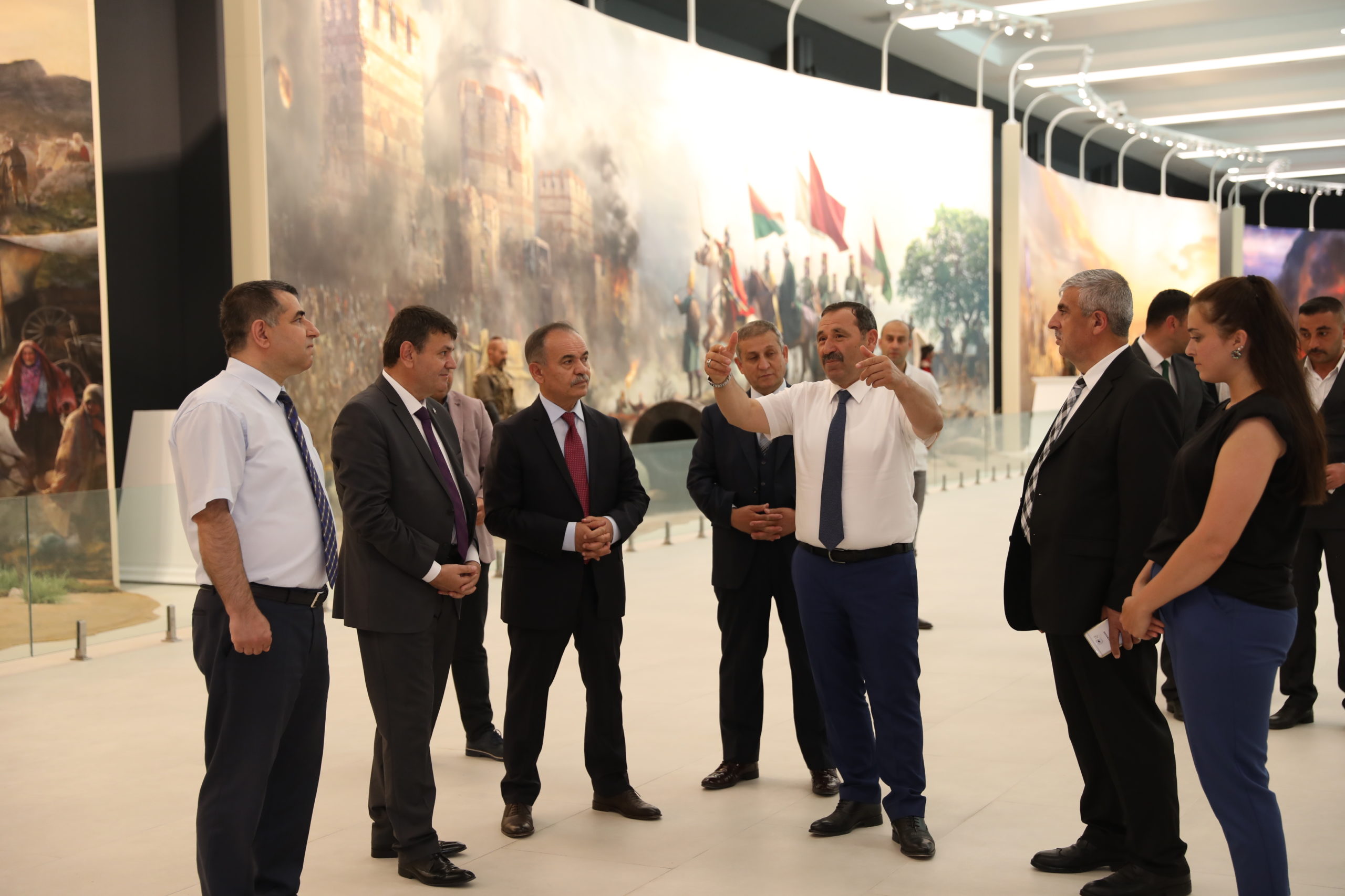  Etimesgut’ta Türk Tarih Müzesi Bürokratlardan da Tam Not Aldı