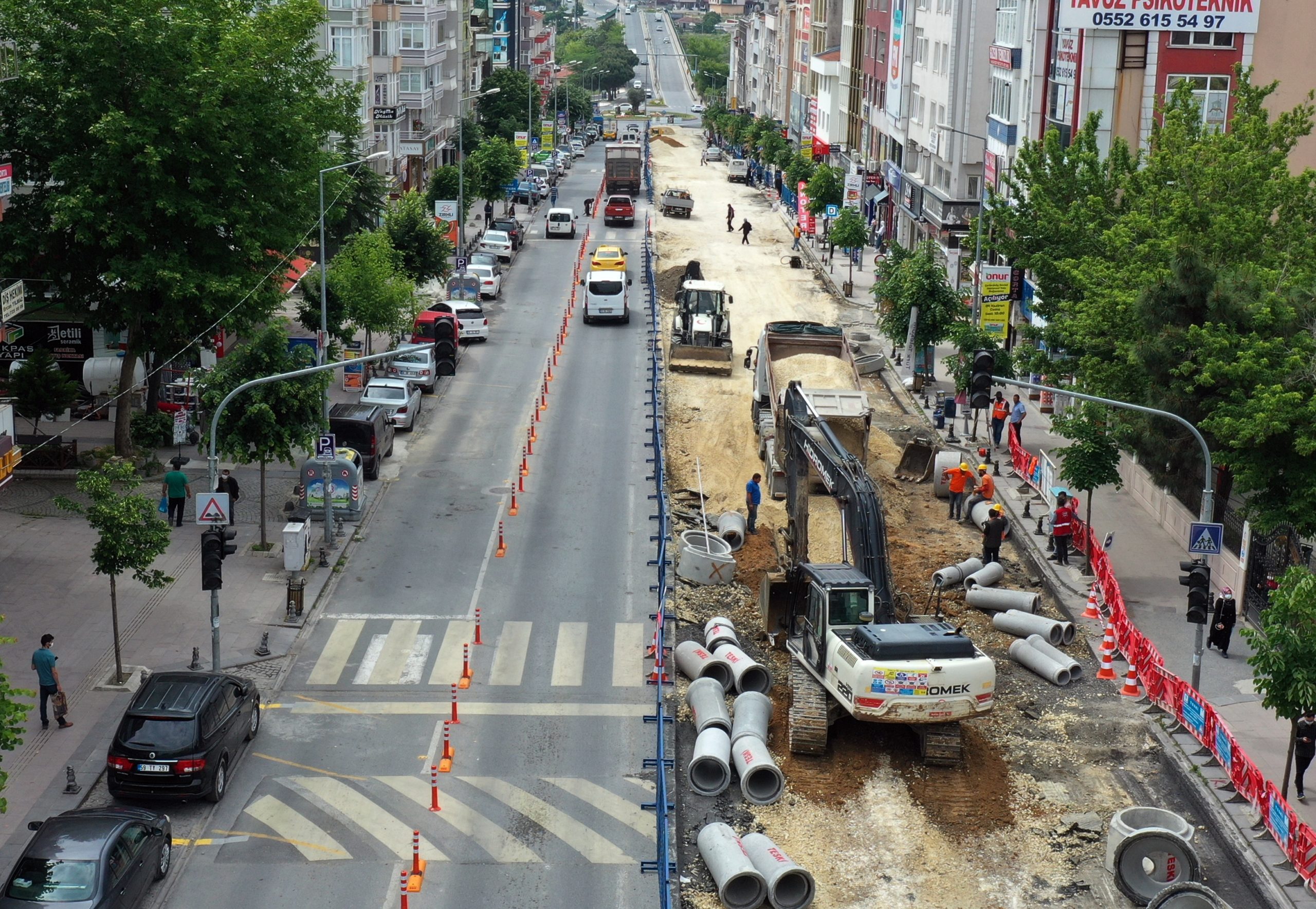  Tekirdağ Büyükşehir Belediyesi ve Çerkezköy Belediyesi Kentsel Tasarım Çalışmaları Devam Ediyor