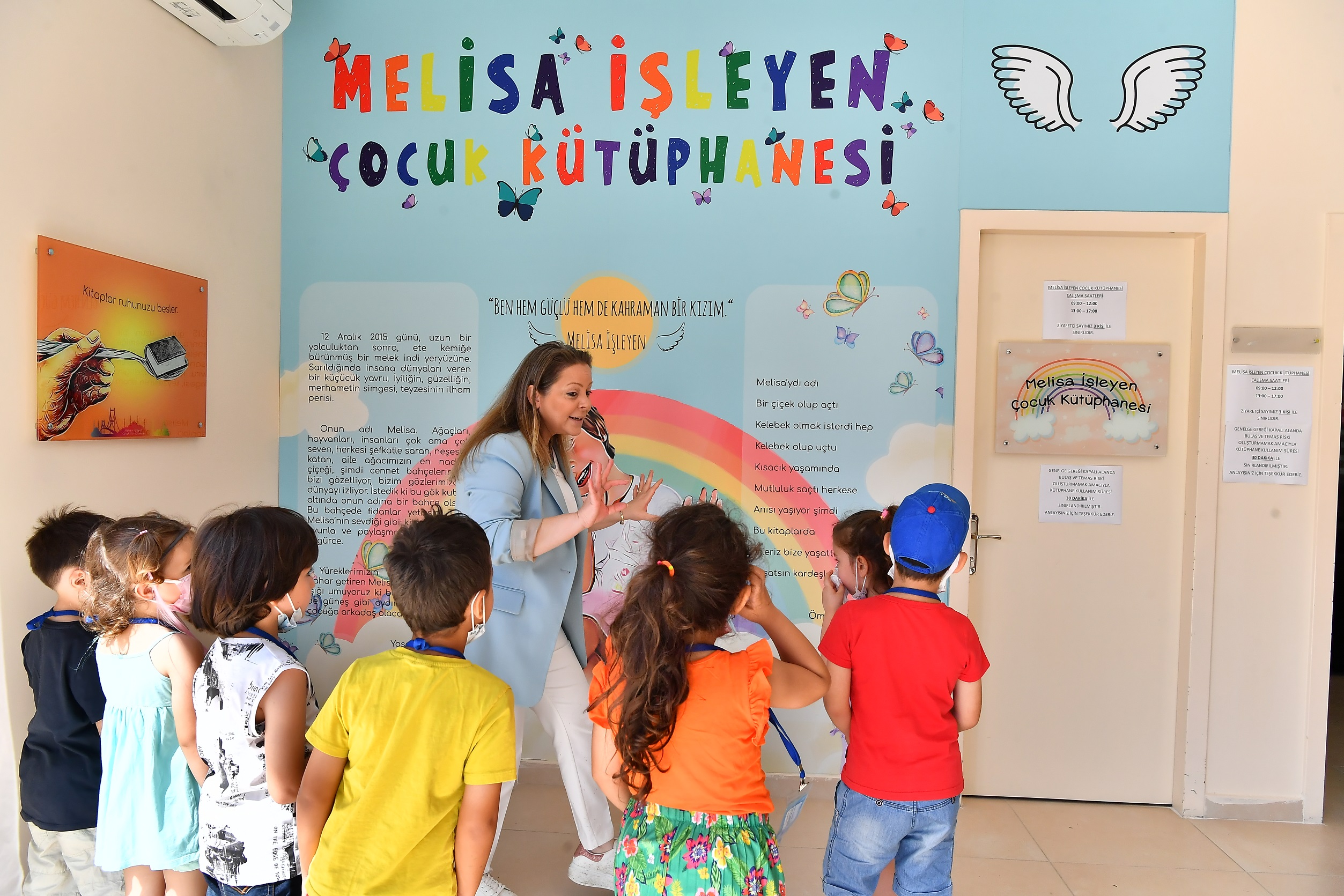  Beylikdüzü Belediyesi, Melisa İşleyen Çocuk Kütüphanesi’nde Etkinlik Düzenledi