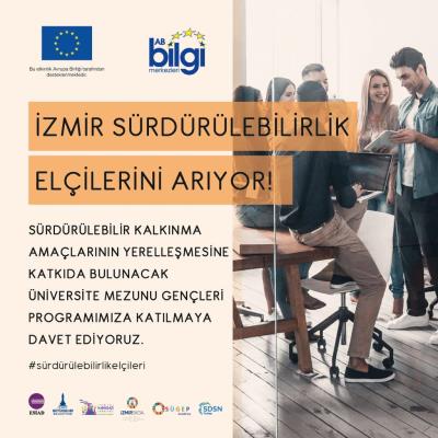  İzmir’de Sürdürülebilirlik Elçileri Eğitim Programı 5 Haziranda Başlıyor