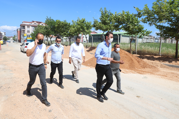  Bandırma Belediye Başkanı Tosun, Çalışmaları Yerinde İnceledi