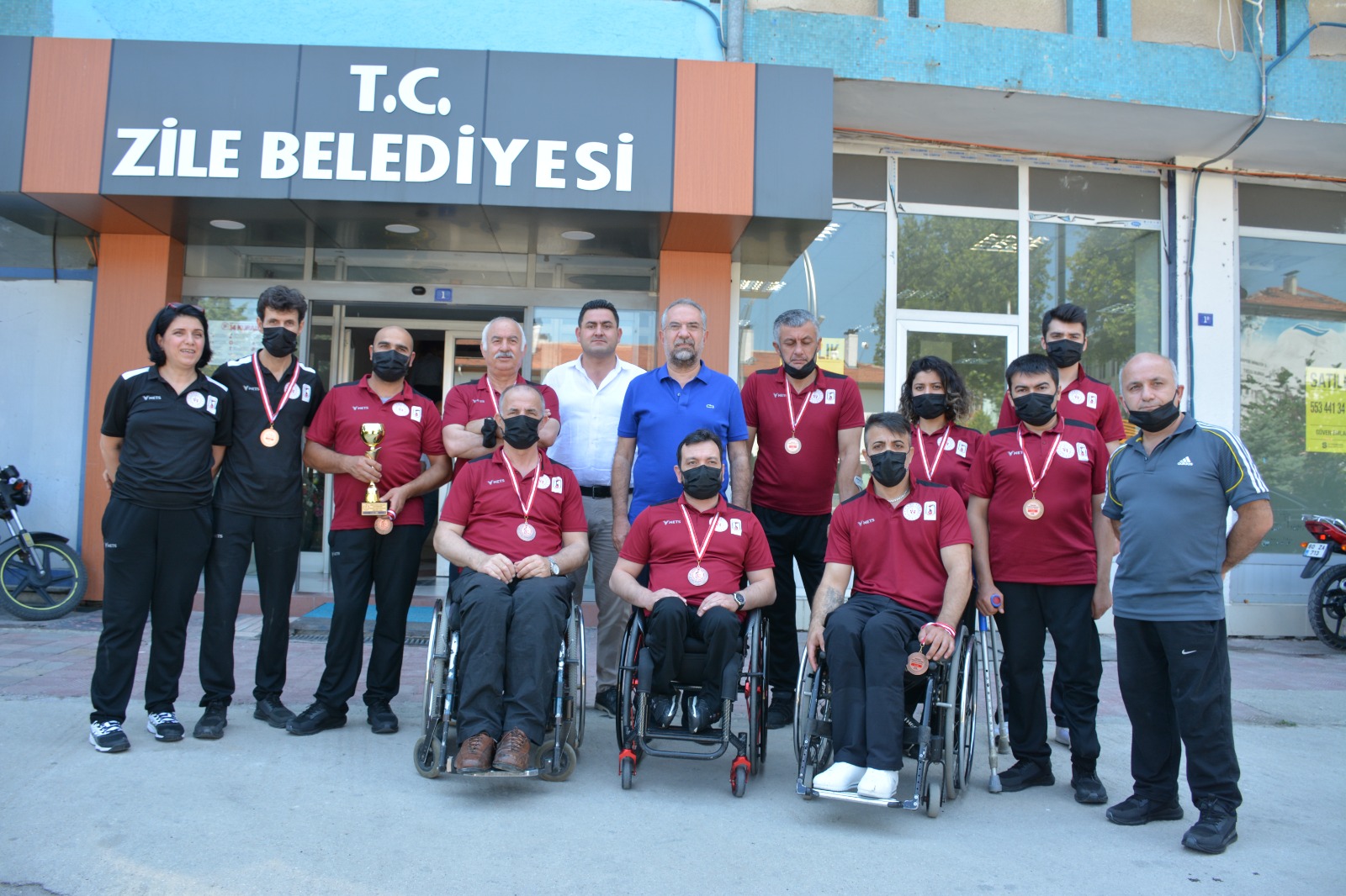  Zile Belediye Başkanı Sargın, Engelli Sporculara Araç Tahsis Sözü Verdi