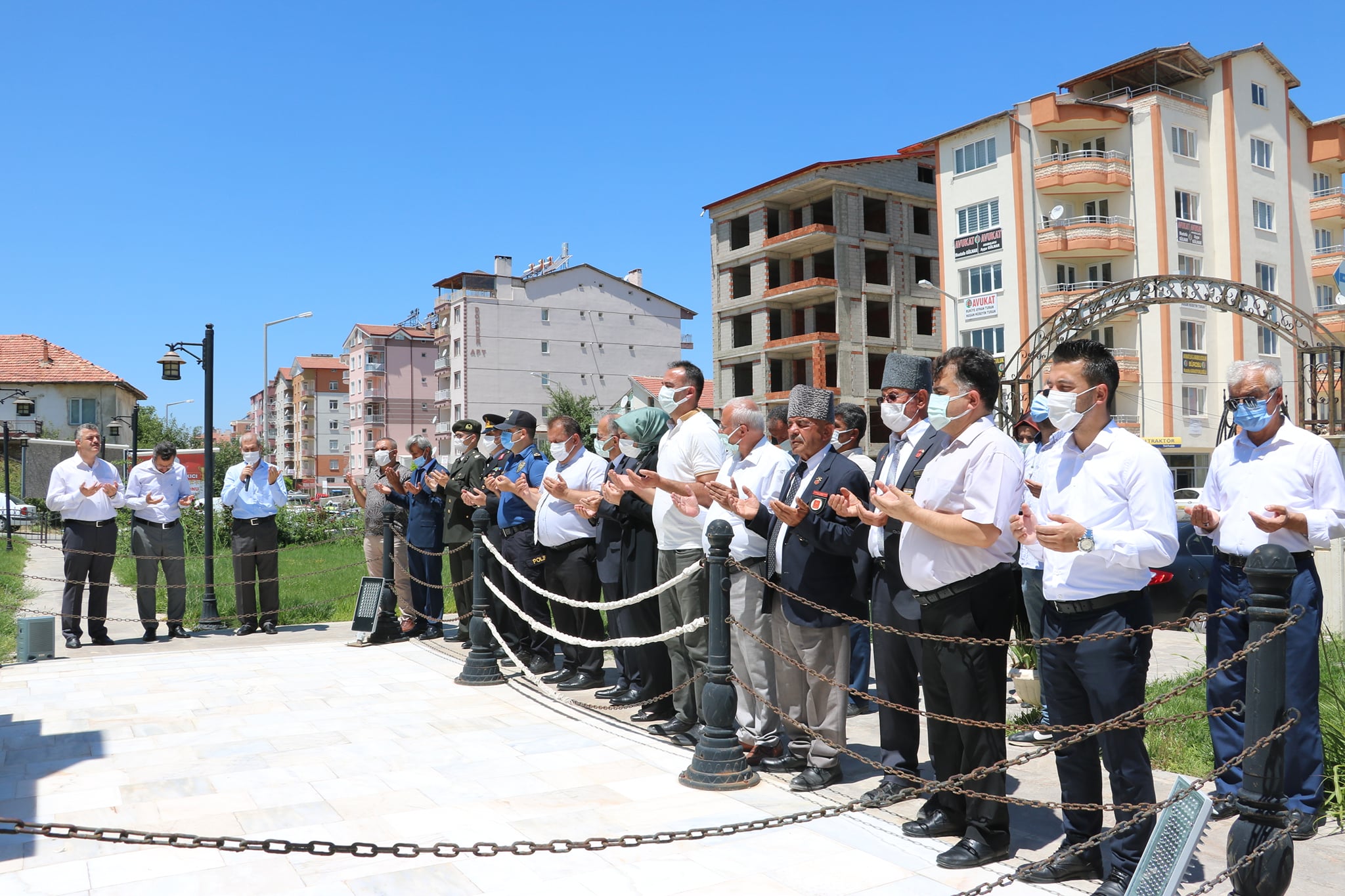 Beyşehir’de 15 Temmuz Demokrasi Bayramı Kapsamında Şehitlik Ziyareti Yapıldı