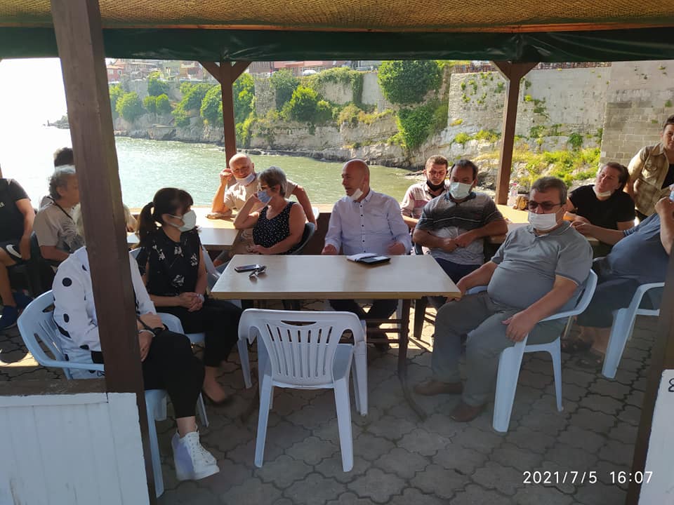  Amasra Belediye Başkanı Çakır, Fikir Toplantısı Düzenledi