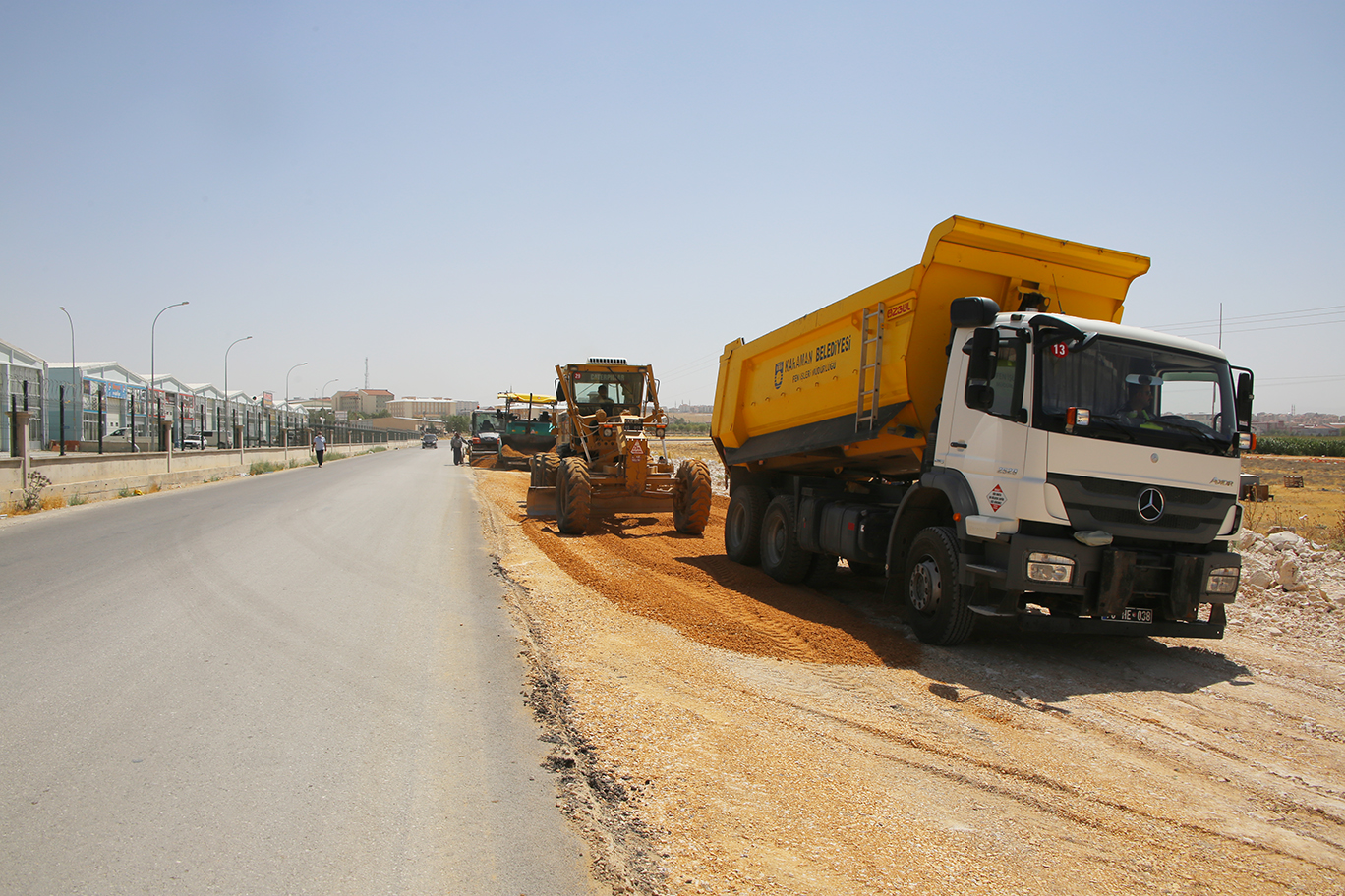  Karaman Belediyesi, Yenişehir Mahallesi’nde Yoğun Çalışmalar Yürütüyor