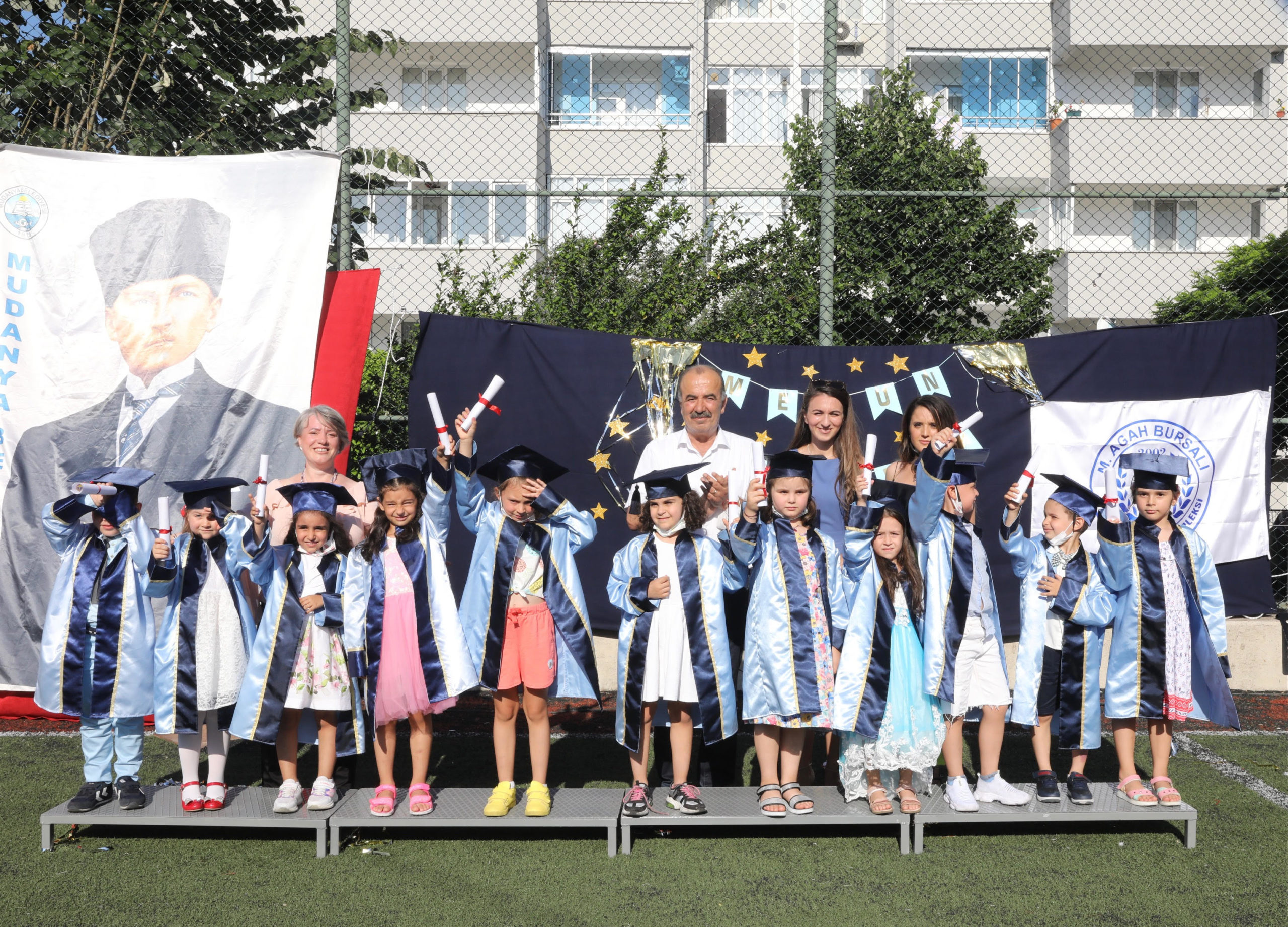  Mudanya Belediyesi M. Agah Bursalı Kreşi Öğrencileri Mezun Oldu