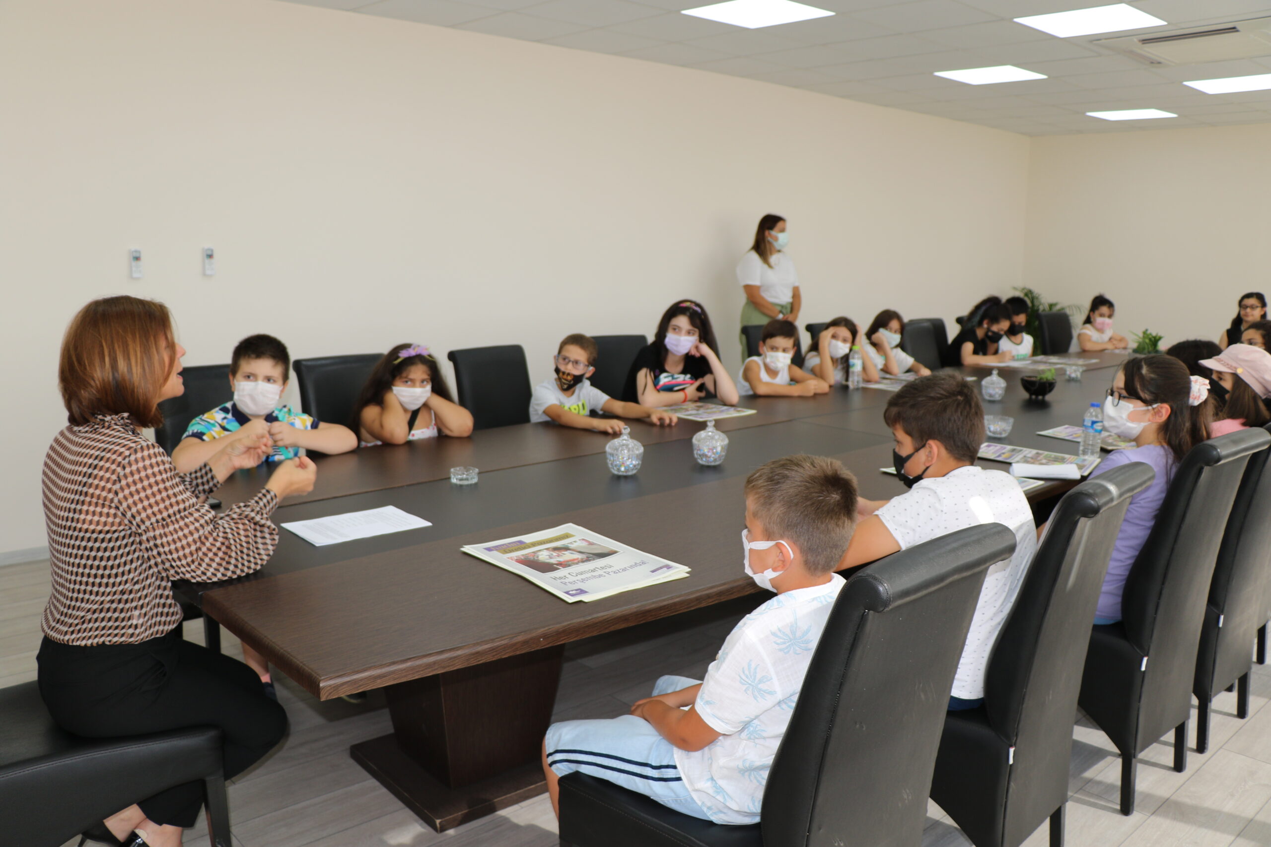  Safranbolu Çocuk Meclisi Ağustos Toplantısına Safranbolu Belediye Başkanı Köse Katıldı