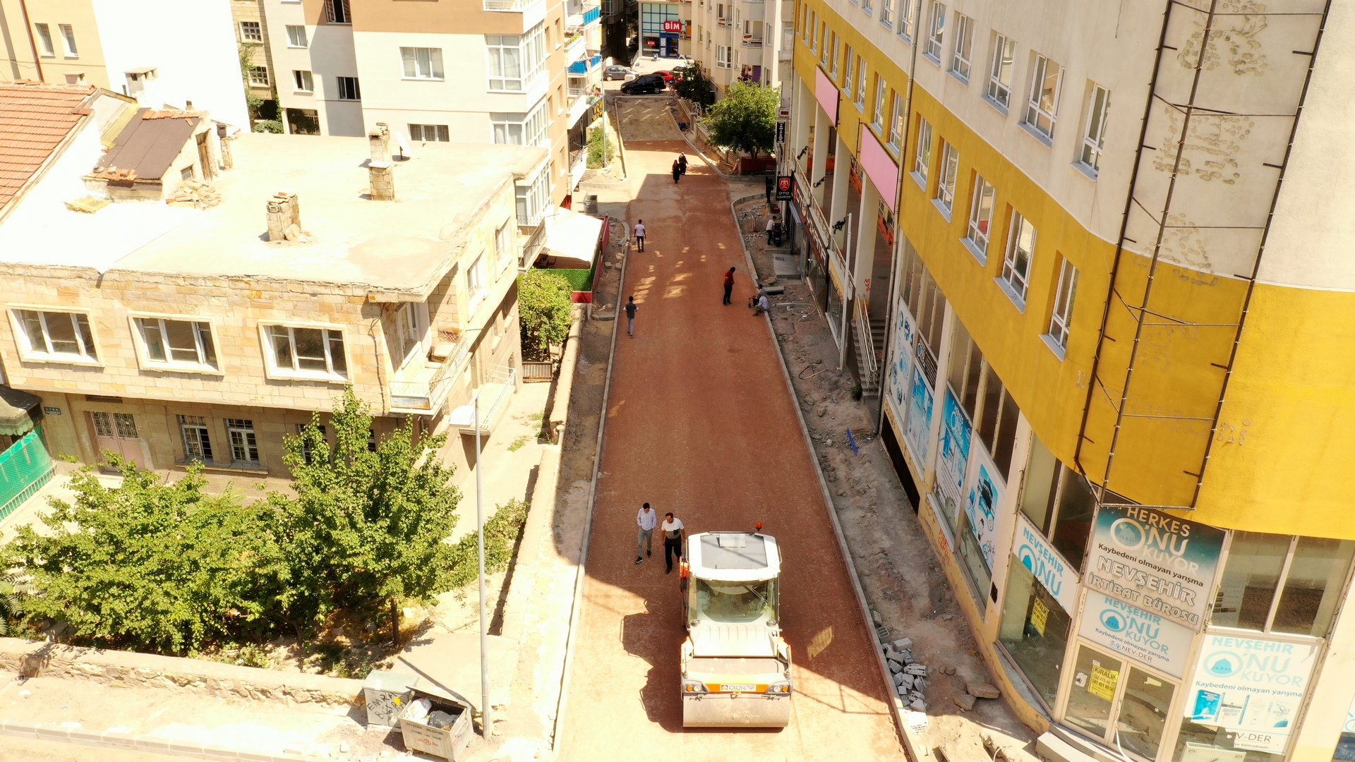 Nevşehir Belediyesi, Sıcak Asfalt Serimi İçin Hazırlıklara Başladı