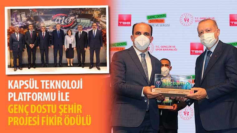 Konya Bilim Merkezi Bünyesinde Kurulan Kapsül Teknoloji Platformu, Ödül Aldı