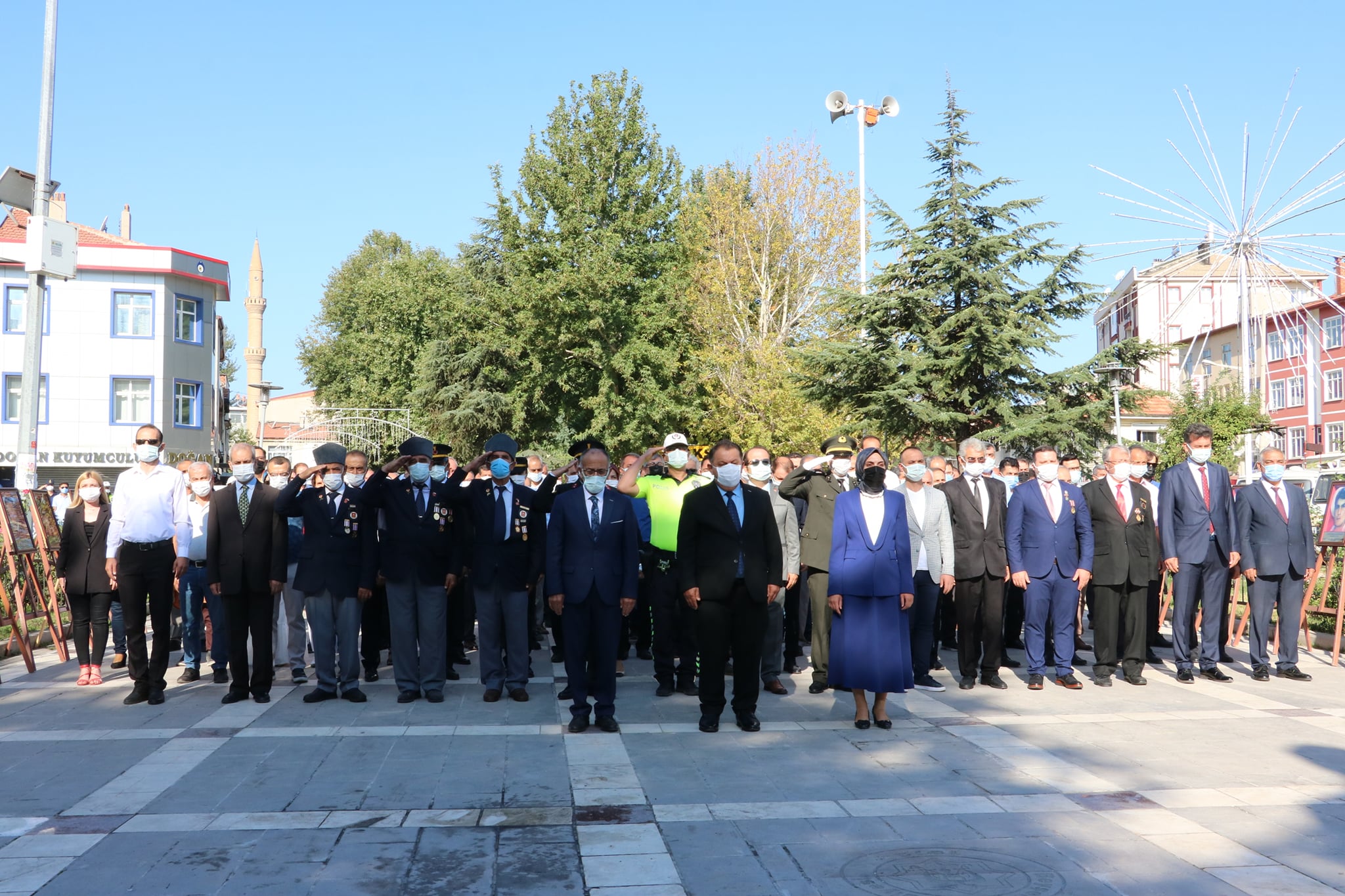 Beyşehir’de, 30 Ağustos Zafer Bayramı’nın 99. Yıldönümü Törenle Kutlandı