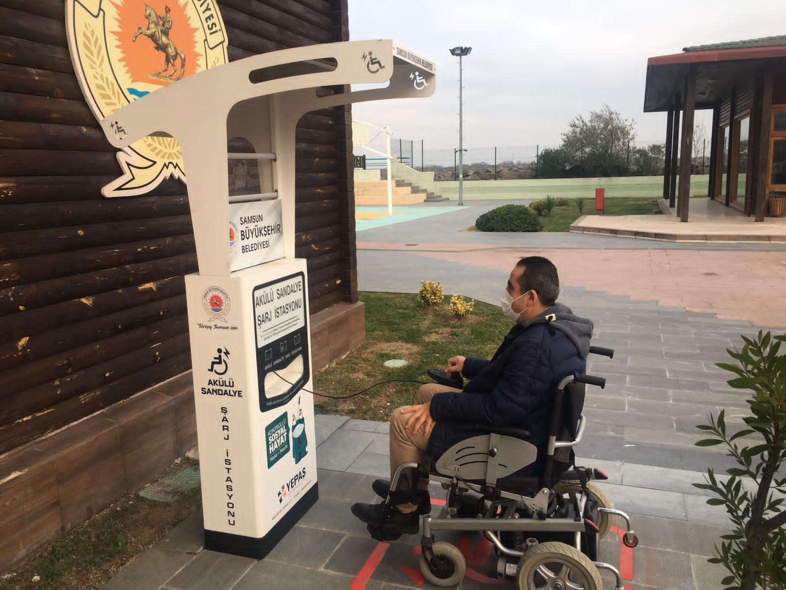  Samsun Büyükşehir, Ücretsiz  Akülü Araç Şarj İstasyonları Kurdu