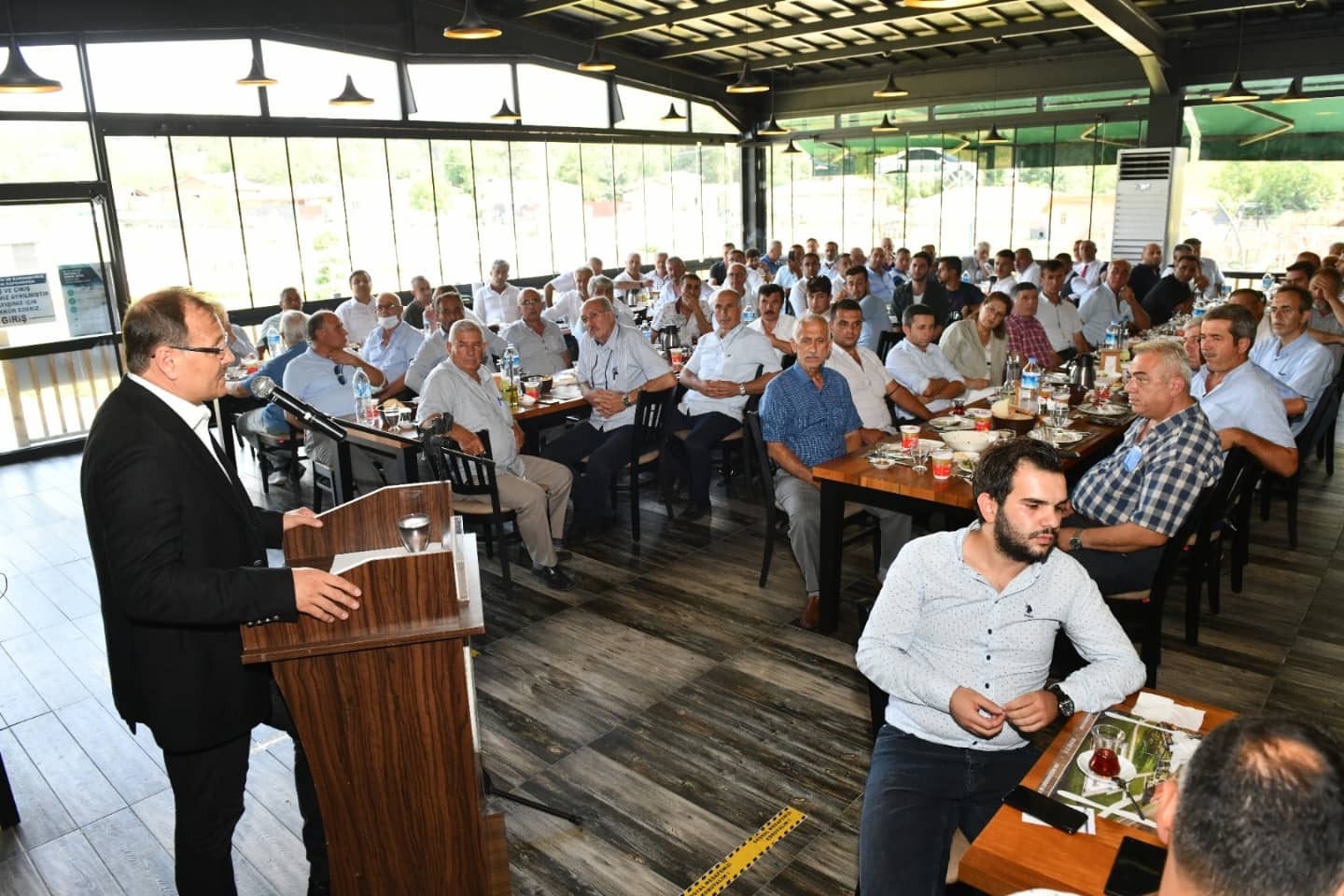  Mustafakemalpaşa’ya, Milletvekili Çavuşoğlu’ndan Ziyaret