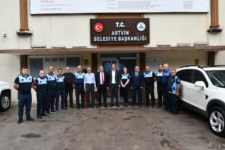  Artvin Belediye Başkanı Elçin, Zabıta Haftasını Kutladı