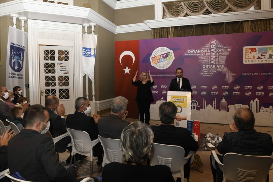  Ankara Kent Konseyi İşaret Dili Öğreniyorum Projesi’ne Ev Sahipliği Yaptı