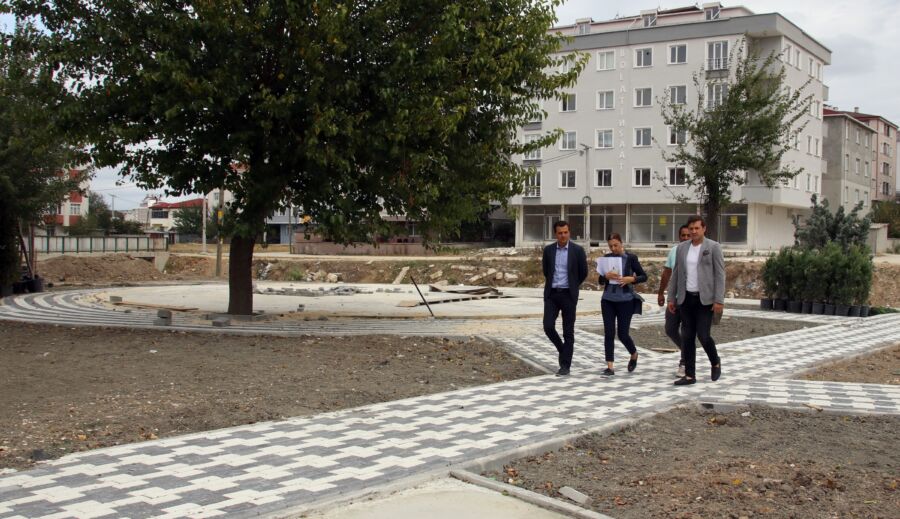  Çerkezköy Belediyesi Yeni Yaşam Alanlarında Çalışmalarına Devam Ediyor