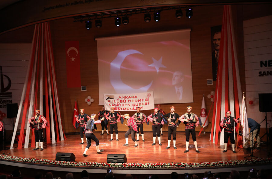  Ankara’nın Başkent Oluşunun 98. Yılı Keçiören’de Çoşkuyla Kutlandı