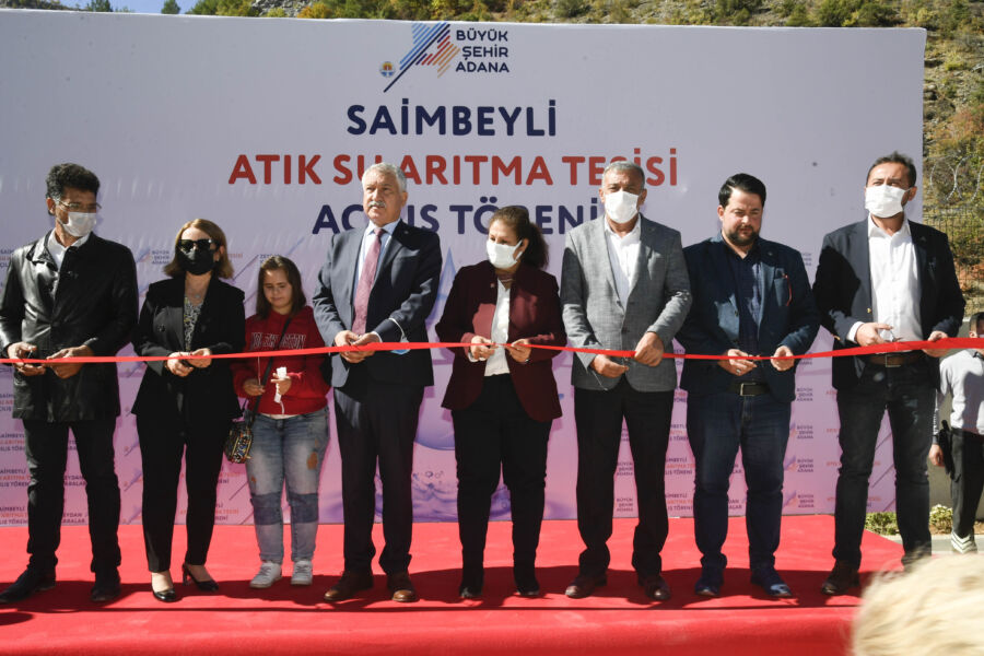  Adana Büyükşehir Belediyesi Saimbeyli Atıksu Arıtma Tesisi’ni Hizmete Aldı