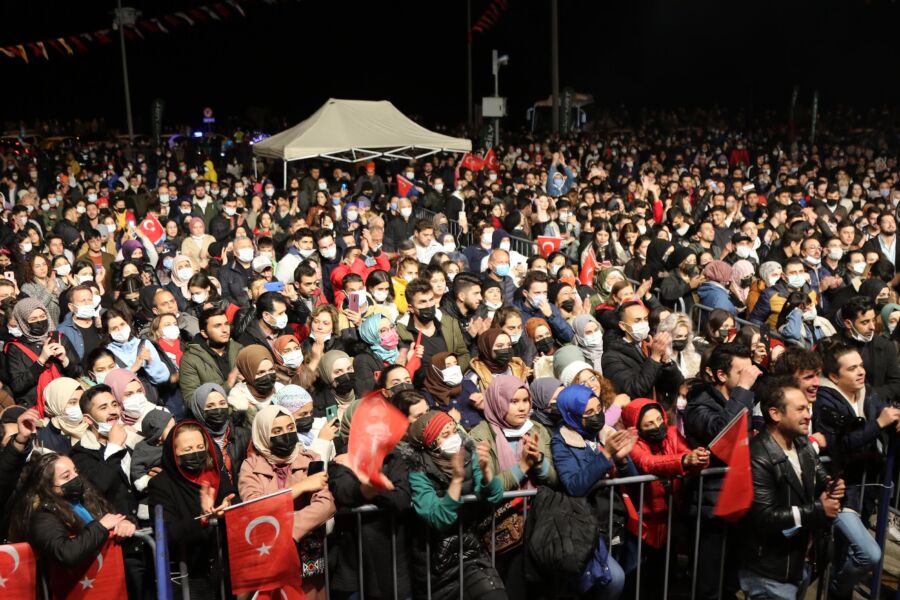  Atakum’da Cumhuriyet Bayramı Konserler ile Kutlandı