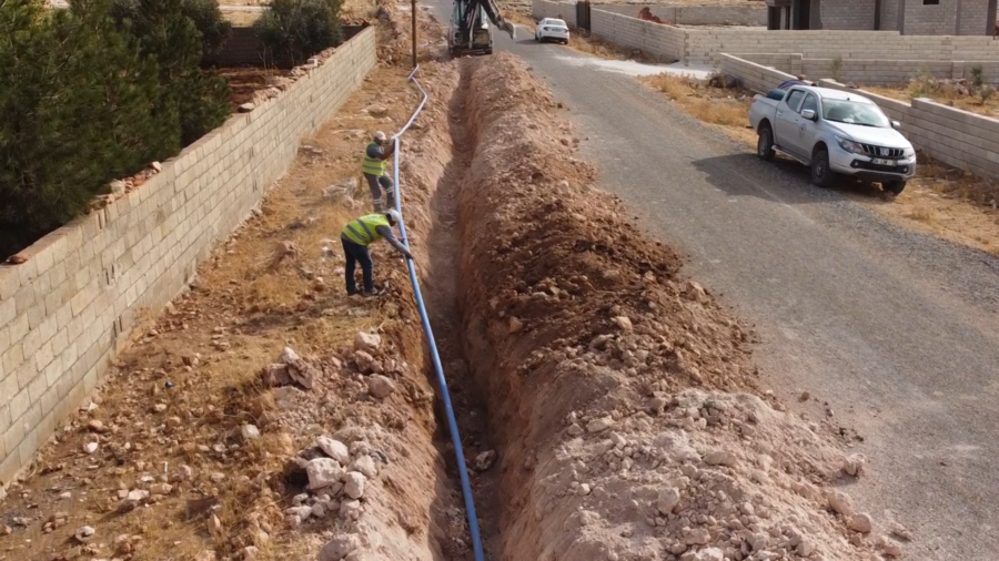  Şanlıurfaa Büyükşehir, Kırsal Mahallerinin Su Sorununu Çözüyor