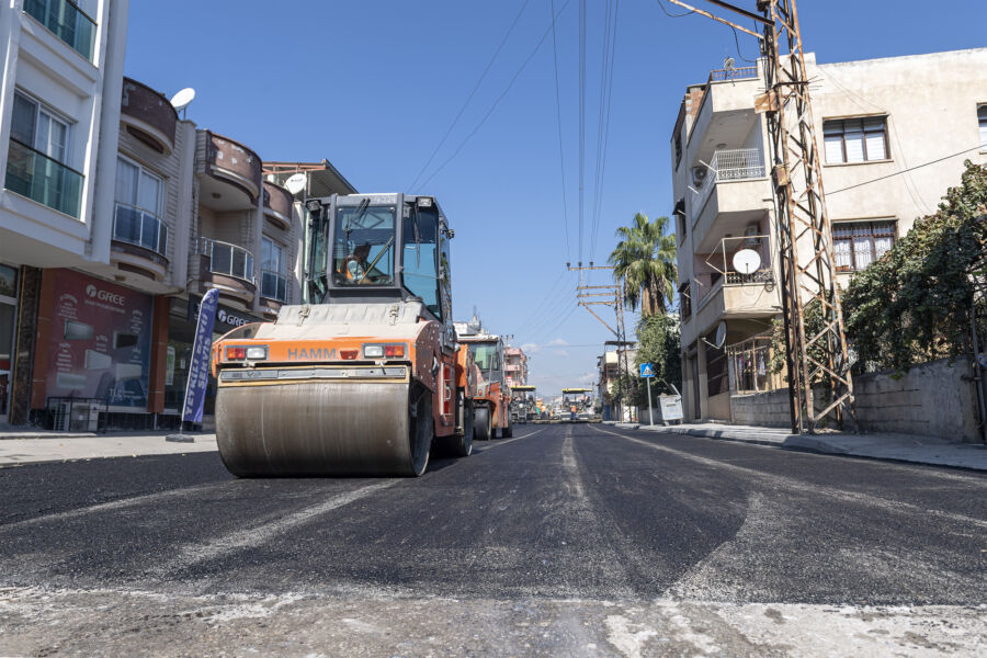  Mersin Büyükşehir, Toroslar’da Yol Ve Kaldırımları Yeniliyor