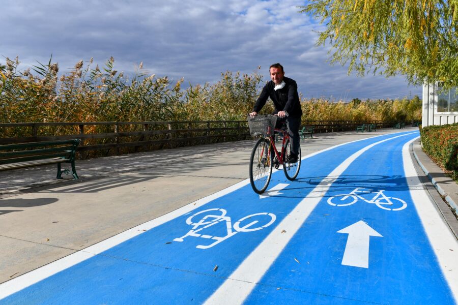  Ankara Büyükşehir, Şehir İçi Bisiklet Yolu Çalışmalarına Devam Ediyor