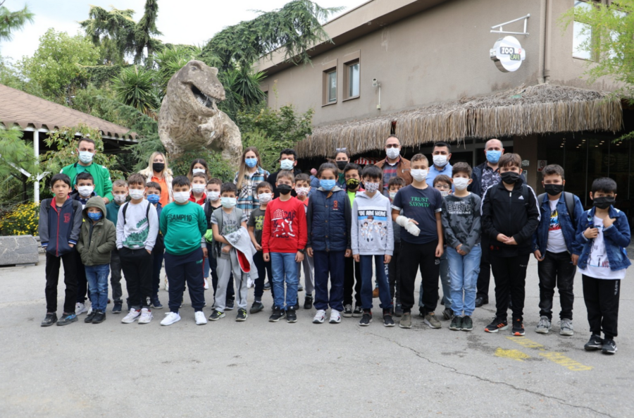  İzmit Belediyesi, Çocuklara Hayvanat Bahçesini Gezdirdi