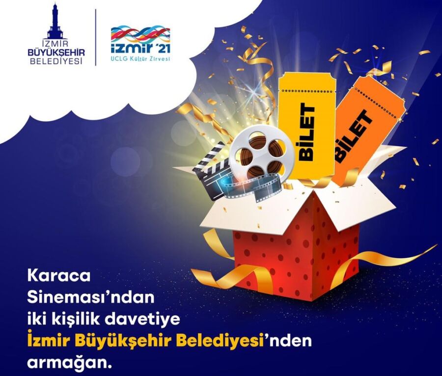  İzmir Büyükşehir Belediyesi Film İzlemek İsteyenlere Bilet Hediye Ediyor