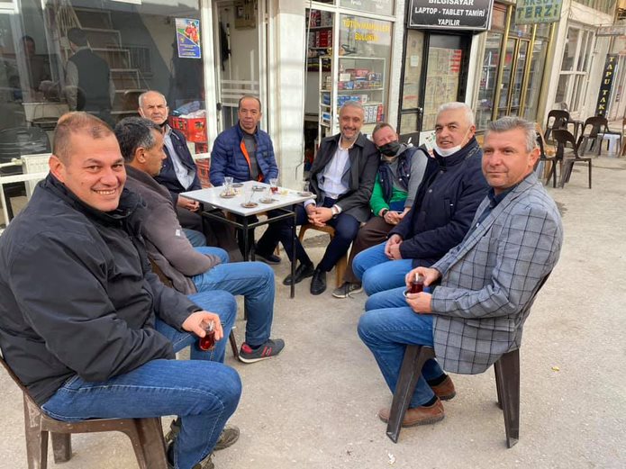  Simav Belediye Başkanı Biçer, Esnafların Salep Gününe Katıldı