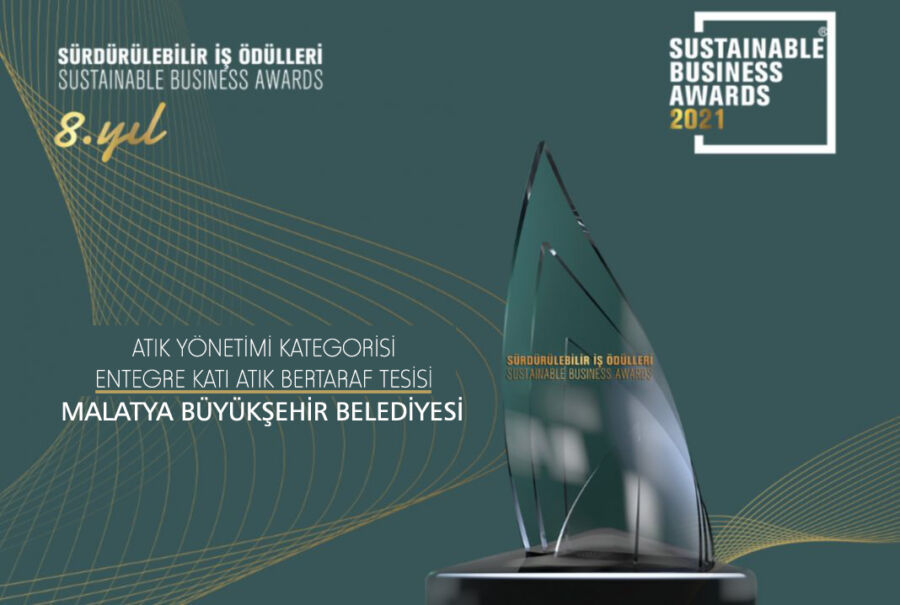  Malatya Büyükşehir, ‘Entegre Katı Atık Bertaraf Tesisi’ Projesiyle Ödül Aldı