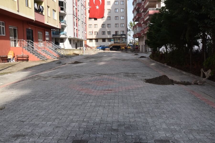  Görele Belediyesi, Yeşiltepe Mahallesinde Üstyapı Çalışmalarına Başladı