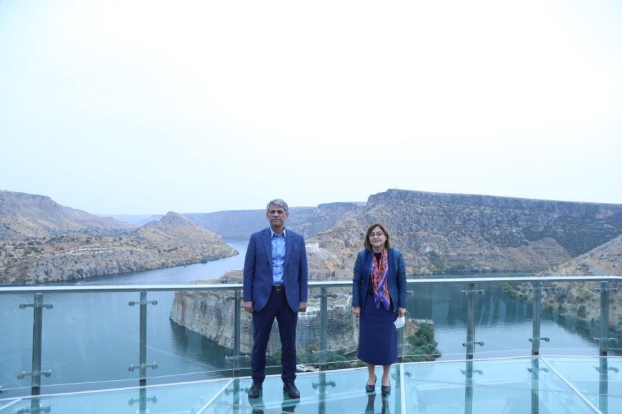  Gaziantep Büyükşehir, Rumkale Cam Terası’nın İnşasını Tamamladı