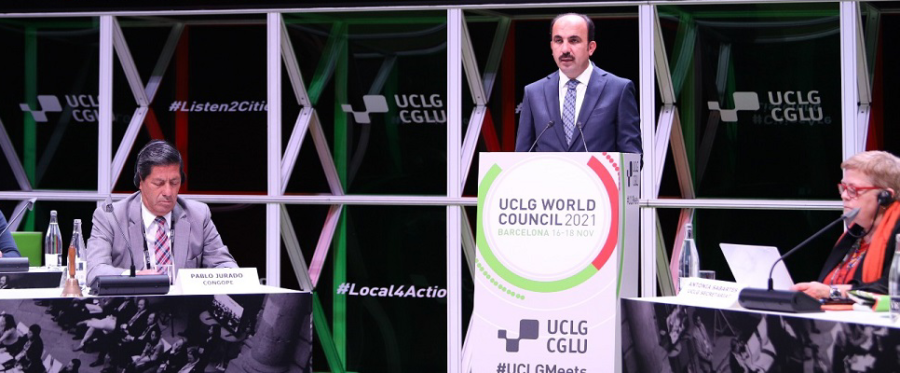 UCLG Dünya Konseyi Barcelona’da Toplandı