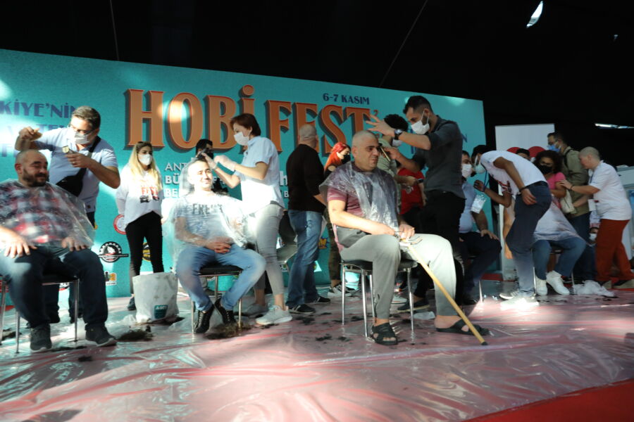  Antalya Büyükşehir, ‘HobiFest 2021’de Lösemili Çocuklar Adına Etkinlik Düzenledi