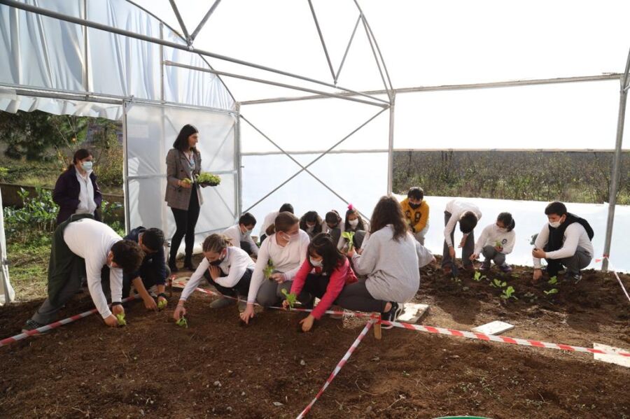  Ordu Büyükşehir’den Okullara Özel Tarım Projesi