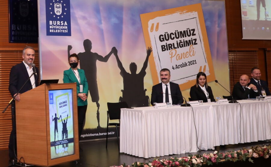  Bursa Büyükşehir, Dünya Engelliler Günü İçin ‘Gücümüz Birliğimiz’ Adlı Paneli Düzenledi